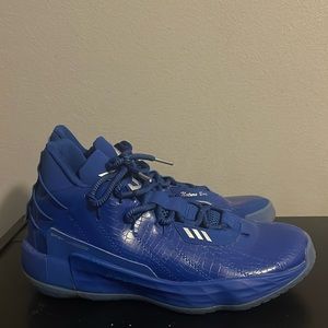 Blue Ric Flair Damian Lillard Adidas Shoes